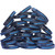 50 of Vintage Flag Thin Blue Line Wristbands