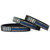 3 of Worn Distressed Flag Blue Line Wristbands