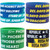 Custom Debossed Color Filled Wristbands
