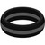 Two (2) of Thin Gray Line Silicone Rings