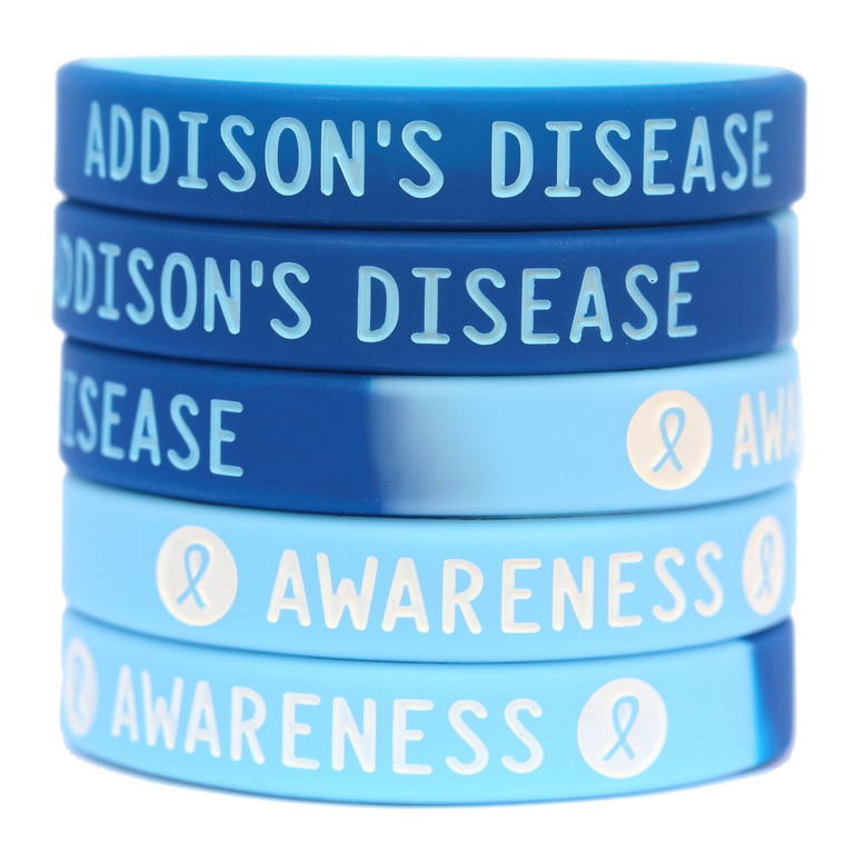 5 of Addison's Disease Wristbands