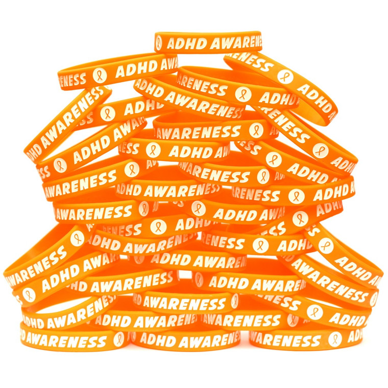 40 of ADHD Awareness Wristbands