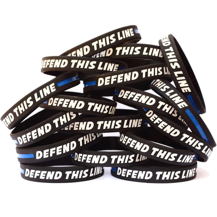 20 of Defend this Line Wristbands