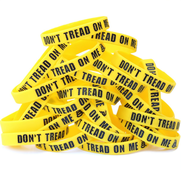20 of Don't Tread on Me Wristbands