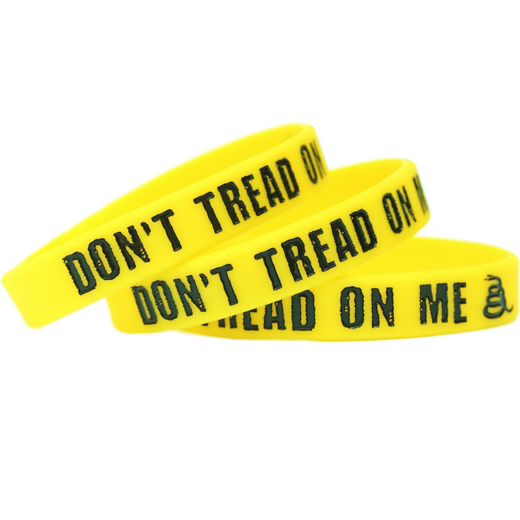 3 of Don't Tread on Me Wristbands