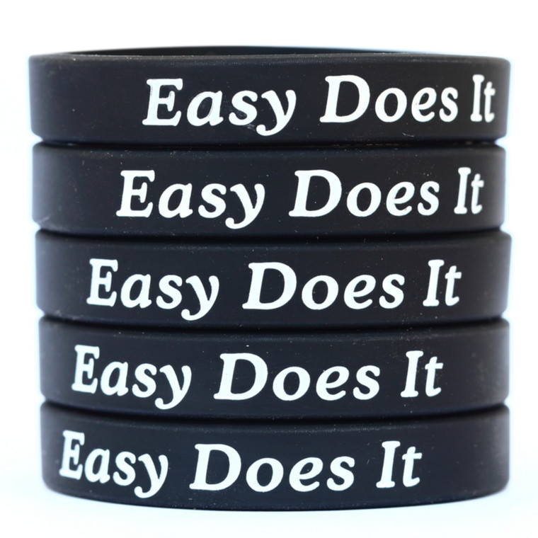 5 of Easy Does It Wristbands