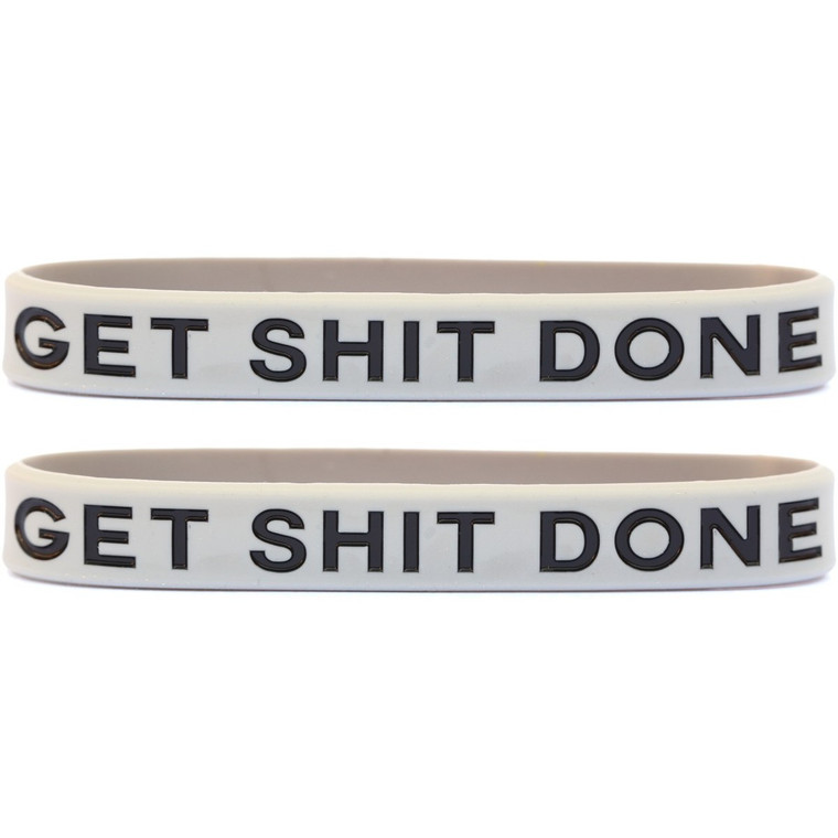 2 of Get Shit Done Wristbands