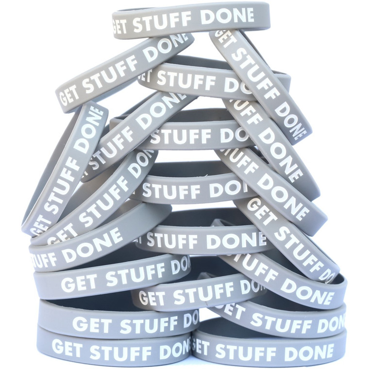 20 of Get Stuff Done Wristbands