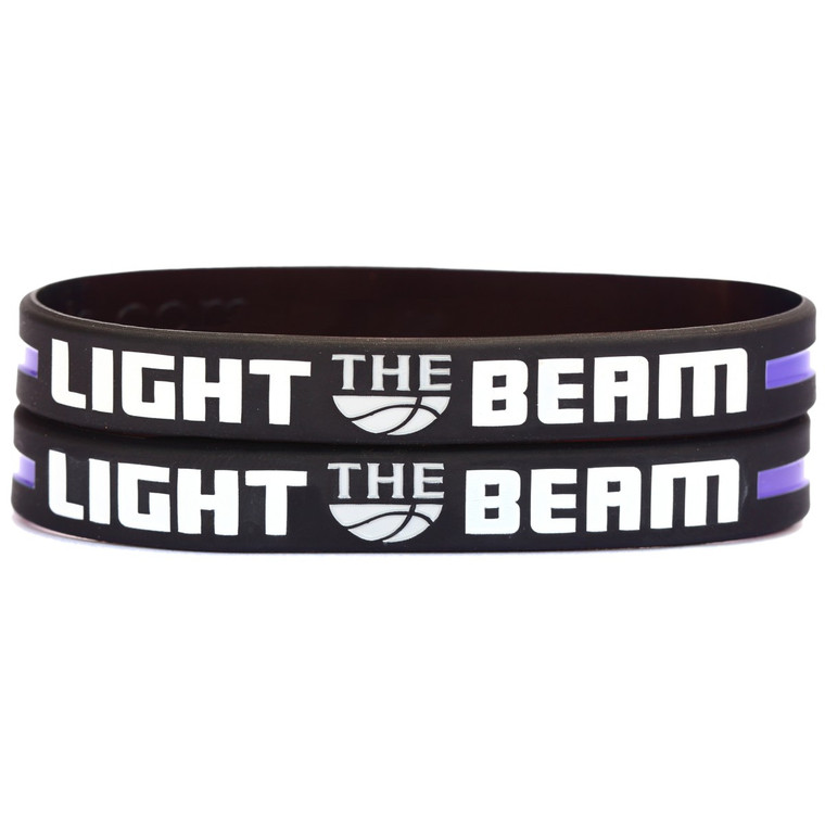 2 of Light the Beam Wristbands