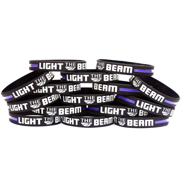 20 of Light the Beam Wristbands