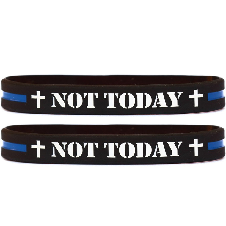 2 of Not Today Wristbands