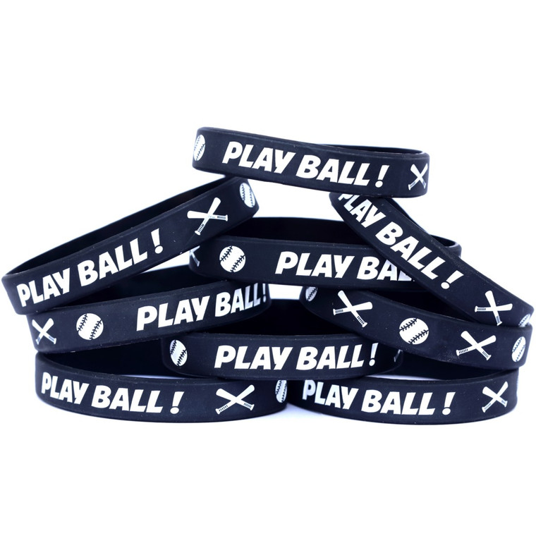 10 of Play Ball Wristbands