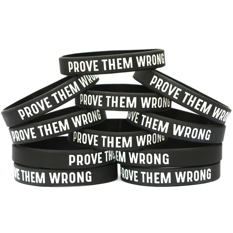 10 of Prove them Wrong Wristbands