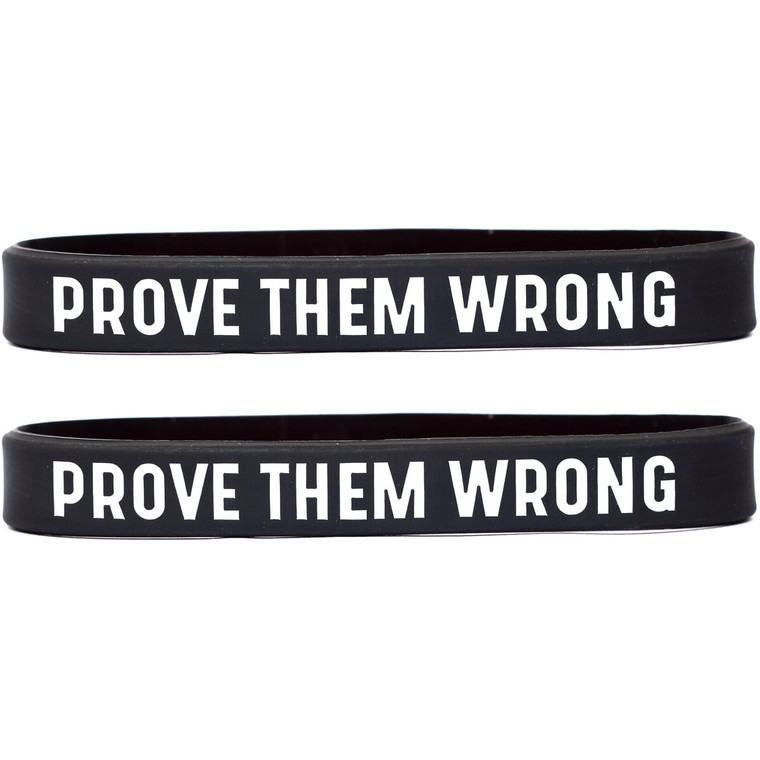 2 of Prove them Wrong Wristbands