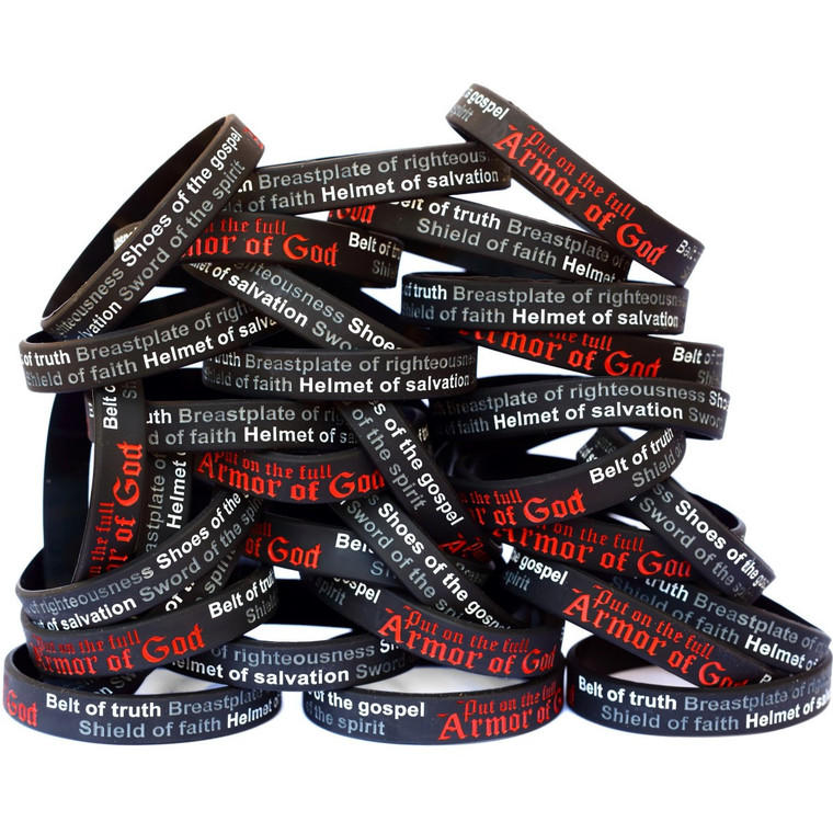 100 Armor of God Wristbands