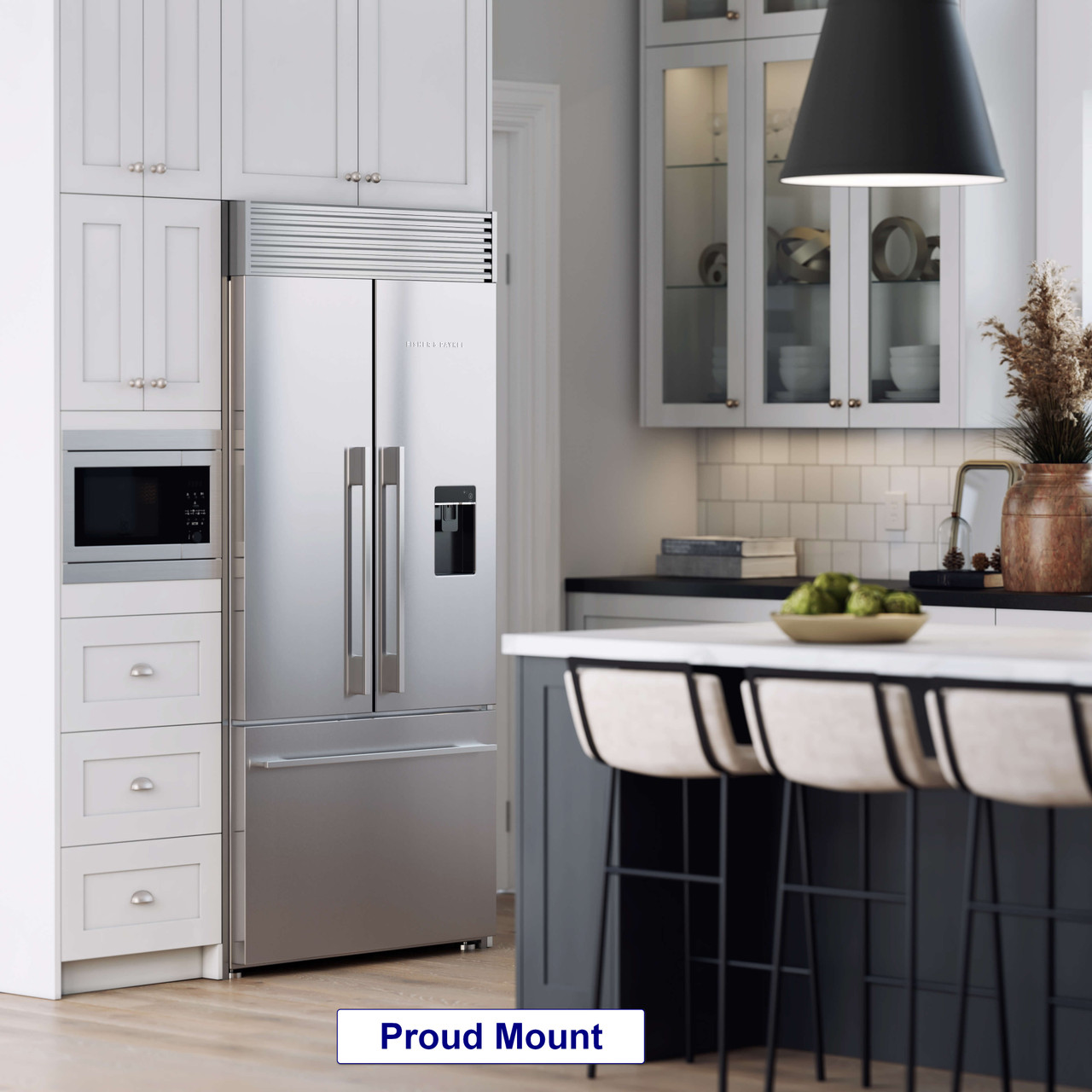 Premium Retrofit Fridge Trim Kit Existing