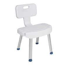 Bath Shower Chair with Folding Back