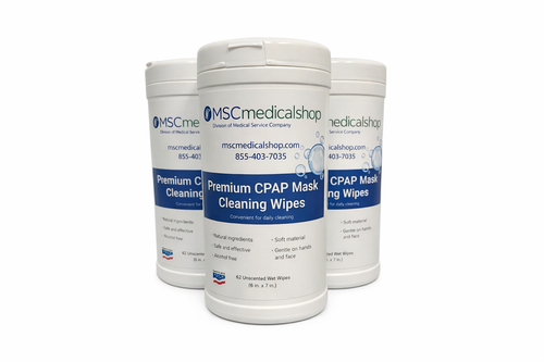 Unscented CPAP Mask Cleaning Wipes (3-pack)