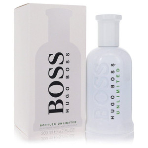 Boss Bottled Unlimited by Hugo Boss Eau De Toilette Spray 6.7 oz (Men) V728-533540 Boss Bottled Unlimited by Hugo Boss Eau De Toilette Spray 6.7 oz (Men) V728-533540