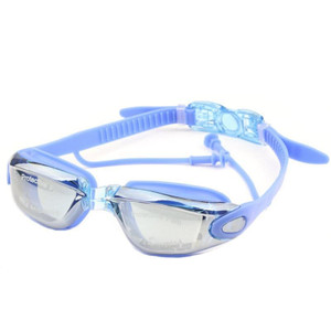 Color: Summer Blue - Go Go Goggles Swimming Glasses With Ear Plugs K290-14693086429219 Color: Summer Blue - Go Go Goggles Swimming Glasses With Ear Plugs K290-14693086429219