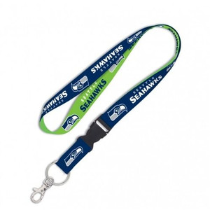 Seattle Seahawks Lanyard with Detachable Buckle Z157-3208593688 Seattle Seahawks Lanyard with Detachable Buckle Z157-3208593688