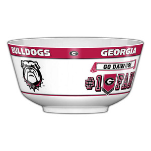 Georgia Bulldogs Party Bowl All JV CO Z157-2324555421 Georgia Bulldogs Party Bowl All JV CO Z157-2324555421
