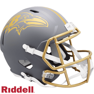 Baltimore Ravens Helmet Riddell Replica Full Size Speed Style Slate Alternate Z157-9585563086 Baltimore Ravens Helmet Riddell Replica Full Size Speed Style Slate Alternate Z157-9585563086