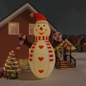 Inflatable Snowman Multicolour Oxford fabric Large A949-345285 Inflatable Snowman Multicolour Oxford fabric Large A949-345285