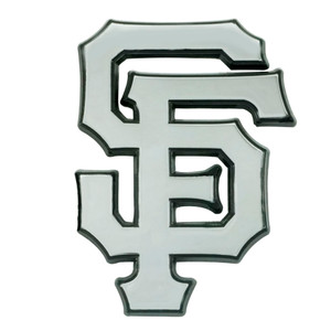 San Francisco Giants Auto Emblem Premium Metal Chrome Z157-4228116707 San Francisco Giants Auto Emblem Premium Metal Chrome Z157-4228116707