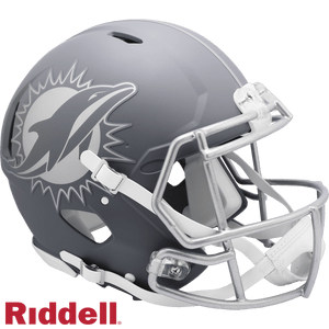 Miami Dolphins Helmet Riddell Authentic Full Size Speed Style Slate Alternate Z157-9585562976 Miami Dolphins Helmet Riddell Authentic Full Size Speed Style Slate Alternate Z157-9585562976