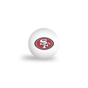 San Francisco 49ers Ping Pong Balls 6 Pack Z157-652485400 San Francisco 49ers Ping Pong Balls 6 Pack Z157-652485400