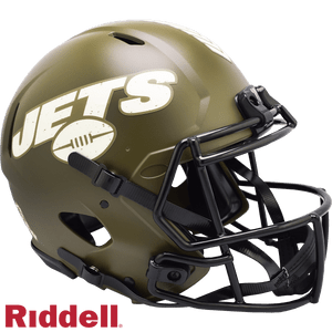 New York Jets Helmet Riddell Authentic Full Size Speed Style Salute To Service 2022 Z157-9585563244 New York Jets Helmet Riddell Authentic Full Size Speed Style Salute To Service 2022 Z157-9585563244
