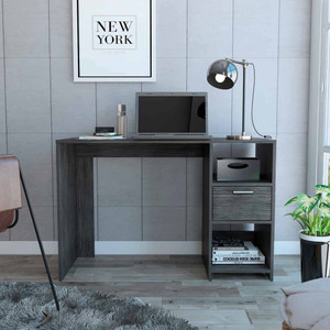 43" Gray Computer Desk N270-403776 43" Gray Computer Desk N270-403776