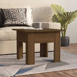 Coffee Table Brown Oak Engineered Wood Small Durable A949-813070 Coffee Table Brown Oak Engineered Wood Small Durable A949-813070