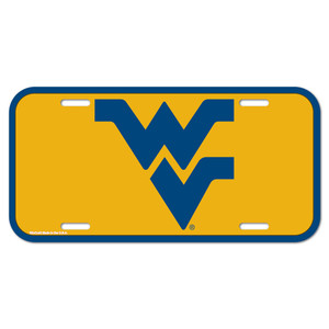 West Virginia Mountaineers License Plate Plastic Z157-3208597625 West Virginia Mountaineers License Plate Plastic Z157-3208597625