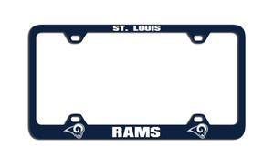 Los Angeles Rams License Plate Frame Laser Cut Blue Z157-2324591962 Los Angeles Rams License Plate Frame Laser Cut Blue Z157-2324591962