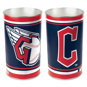 Cleveland Guardians Wastebasket 15 Inch Z157-1094381035 Cleveland Guardians Wastebasket 15 Inch Z157-1094381035
