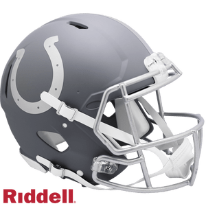 Indianapolis Colts Helmet Riddell Authentic Full Size Speed Style Slate Alternate Z157-9585562974 Indianapolis Colts Helmet Riddell Authentic Full Size Speed Style Slate Alternate Z157-9585562974