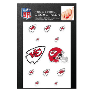 Kansas City Chiefs Nail Cals Z157-652405577 Kansas City Chiefs Nail Cals Z157-652405577