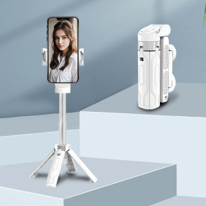 Color: WHITE - Golden Hours 360 Mini Selfie Stick Turn Quadpod For Best Content Creation K290-50848675627281 Color: WHITE - Golden Hours 360 Mini Selfie Stick Turn Quadpod For Best Content Creation K290-50848675627281