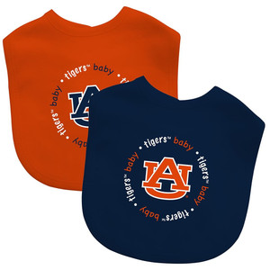 Auburn Tigers Baby Bib 2 Pack Z157-598800338 Auburn Tigers Baby Bib 2 Pack Z157-598800338
