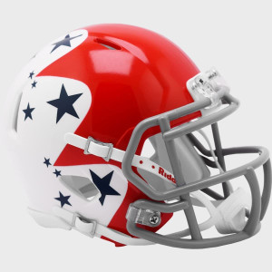 Air Force Falcons Helmet Riddell Replica Mini Speed Style Red White and Blue Design Z157-9585590331