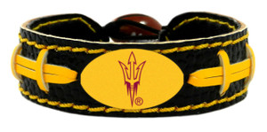 Arizona State Sun Devils Bracelet Team Color Football Pitchfork Logo CO Z157-4421404818 Arizona State Sun Devils Bracelet Team Color Football Pitchfork Logo CO Z157-4421404818