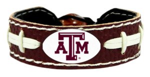 Texas A&M Aggies Bracelet Team Color Football CO Z157-4421404106 Texas A&M Aggies Bracelet Team Color Football CO Z157-4421404106