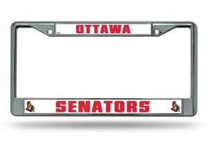 Ottawa Senators License Plate Frame Chrome - Special Order Z157-9474601257 Ottawa Senators License Plate Frame Chrome - Special Order Z157-9474601257