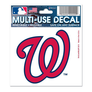 Washington Nationals Decal 3x4 Multi Use Z157-3208584411 Washington Nationals Decal 3x4 Multi Use Z157-3208584411