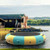 15 Feet Inflatable Splash Padded Water Bouncer Trampoline-Yellow B593-TW10013US