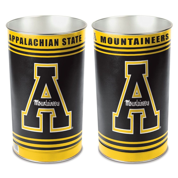 Appalachian State Mountaineers Wastebasket 15 Inch Z157-1094308770
