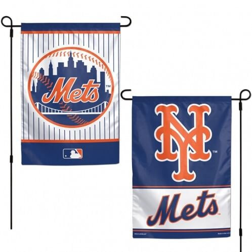 New York Mets Flag 12x18 Garden Style 2 Sided Z157-3208516094