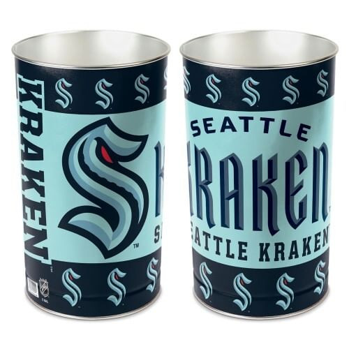 Seattle Kraken Wastebasket 15 Inch Z157-1094305958